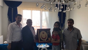 MAHÇİÇEK ŞEHİT AİLELERİ İLE BAYRAMLAŞTI...