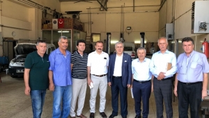 REKTÖR CAN, TEKNİK BİRİMLERİ VE ÇİFTLİKLERİ GEZDİ