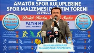 BÜYÜKŞEHİR'DEN SPORA DEV DESTEK..