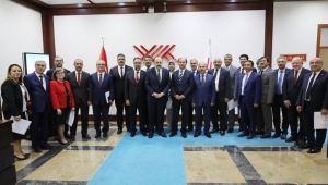 REKTÖR CAN, REKTÖR ATAMA KARARNAMESİNİ VE BELGESİNİ YÖK BAŞKANI SARAÇ’IN ELİNDEN ALDI
