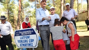 YEDİDEN YETMİŞE ÇÖP TOPLADILAR..