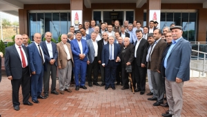BAŞKAN MAHÇİÇEK MESAİ ARKADAŞLARIYLA KAHVALTIDA BULUŞTU