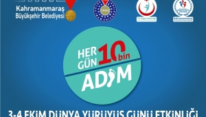 'HER GÜN 10 BİN ADIM' ETKİNLİĞİ DÜZENLENECEK