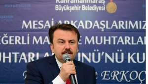 MUHTARLARDAN BAŞKAN ERKOÇ'A TEŞEKKÜR..