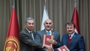 BÜYÜKŞEHİR, MANAS ÜNİVERSİTESİ İLE PROTOKOL İMZALADI..