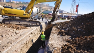 KASKİ’DEN YENİ KANALİZASYON VE YAĞMUR SUYU HATTI