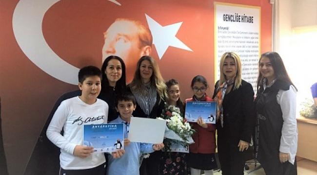 SANKO OKULLARININ 4 RESMİ ANTARKTİKA DA SERGİLENECEK..