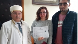 UKRAYNA’ LI LIUDMYLA MÜSLÜMAN OLDU..