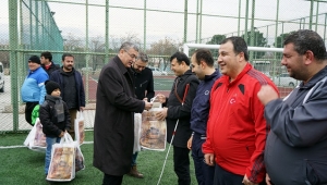 BÜYÜKŞEHİR’DEN GÖRME ENGELLİLERE FUTBOL MAÇI..