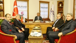 KMTSO YÖNETİMİ MÜSİAD İLE BİR ARAYA GELDİ