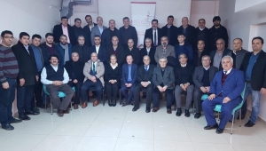 MARAŞFED DELEGELERİ İLE BULUŞTU 