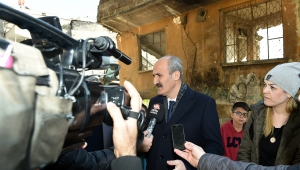 BAKAN SOYLU TALİMAT VERDİ, METRUK BİNALAR YIKILDI..