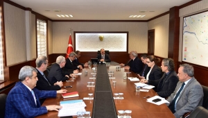 Ekonomi Toplantısı Vali Özkan Başkanlığı’nda Yapıldı 
