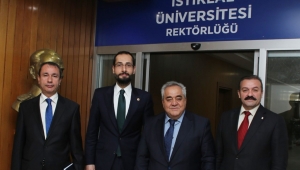 MİLLETVEKİLİ SEZAL, REKTÖR SAMİ ÖZGÜL'Ü ZİYARET ETTİ