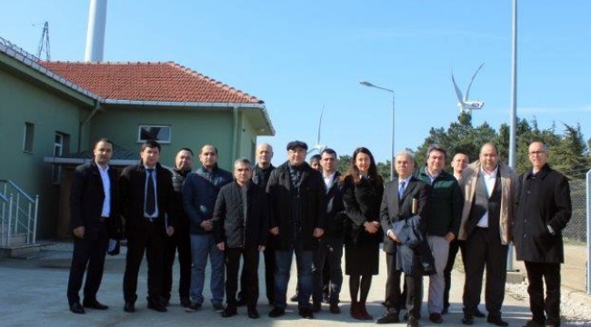 ÖZBEKİSTAN’DAN SANKO ENERJİ ÇATALCA RES’E ZİYARET..