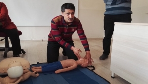 SAĞLIK’TAN SÜTÇÜ’YE İLK YARDIM EĞİTİMİ..