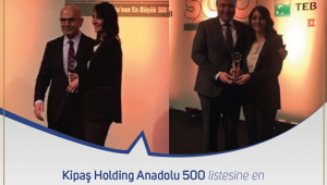 KİPAŞ HOLDİNG’İN ANADOLU 500 BAŞARISI..