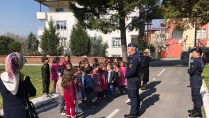 MİNİK ÖĞRENCİLER TRAFİK EĞİTİM PARKINDA..