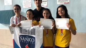 SANKO OKULLARI YÜZME İL ŞAMPİYONU..