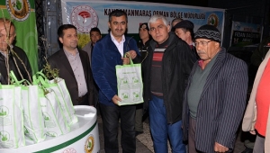 Berat Kandilini Süt Dağıtarak Kutladılar...