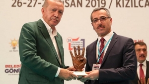 CUMHURBAŞKANIMIZDAN BAŞKAN GÜNGÖR’E TEŞEKKÜR...