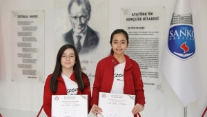 SANKO ORTAOKULUNUN PROJESİ TÜRKİYE BİRİNCİSİ OLDU..