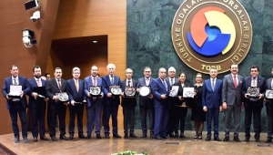 SANAYİCİLERİMİZ TOBB 75. GENEL KURULU'NA KATILDI..
