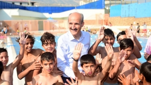 DULKADİROĞLU YÜZME HAVUZU YENİ SEZONA HAZIR..