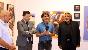 Kahramanmaraşlı Ressam Mehmet Akif Orçan'dan SANKO Sanat Galerisine övgü..