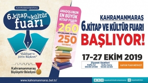 6. Kitap ve Kültür Fuarı 17 Ekim’de..
