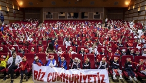 SANKO OKULLARINDA CUMHURİYET COŞKUSU YAŞINDI..