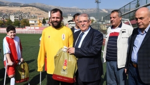 Başkan Mahçiçek, Sporun ve Sporcunun Yanında..