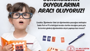 ÖĞRETMENİNE BİR MEKTUP DA SEN YAZ ..