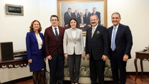 ING BANK GENEL MÜDÜRÜ PINAR ABAY’DAN SANKO’YA ZİYARET..