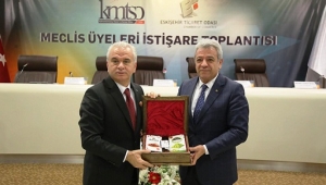 KMTSO VE ESKİŞEHİR TİCARET ODASI İŞBİRLİĞİ İÇİN BİR ARAYA GELDİ..