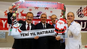 SANKO ÜNİVERSİTESİ’NDE YENİ YIL ERKEN KARŞILANDI..