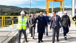 ADANA VALİSİ DEMİRTAŞ, SANİBEY BARAJI VE HES’TE..