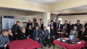PAZARCIK BAĞCILARINA EĞİTİM...