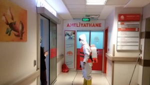 Onikişubat Belediyesi, Dezenfekte İşlemlerine Aralıksız Devam Ediyor..