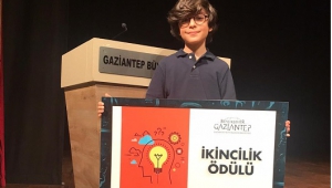 SANKO OKULLARI ÖĞRENCİSİ ÇINAR AYDOĞDU TÜRKİYE İKİNCİSİ OLDU.