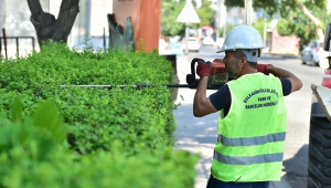 Dulkadiroğlu’nda Park ve Bahçe Bakımları Yapılıyor