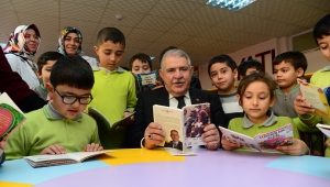 Başkan Mahçiçek Dünya Okuma Günü’nü kutladı....