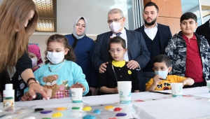 Başkan Mahçiçek, Lösemili Çocuklar Haftasını Unutmadı...