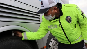 Kış Lastiği denetimleri başladı..