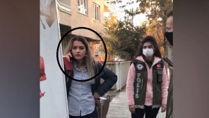 Maske takmadı yakalanınca caddeyi birbirine kattı...
