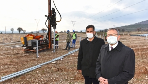 GÖKSUN BELEDİYESİ GES PROJESİNDE KURULUM ÇALIŞMALARI BAŞLADI..