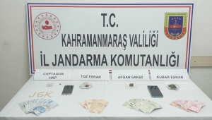 Kahramanmaraş’ta uyuşturucudan 2 kişi yakalandı