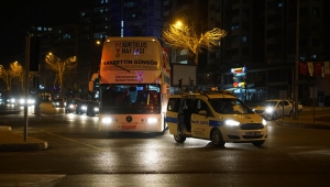 Kurtuluş Otobüsü Şehri Dolaşıyor