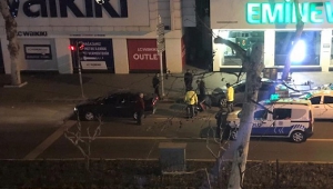 Alkollü sürücüye biber gazlı müdahale ..