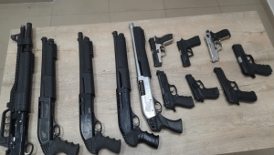 Kahramanmaraş’ta 1 ayda 62 silah ele geçirildi
